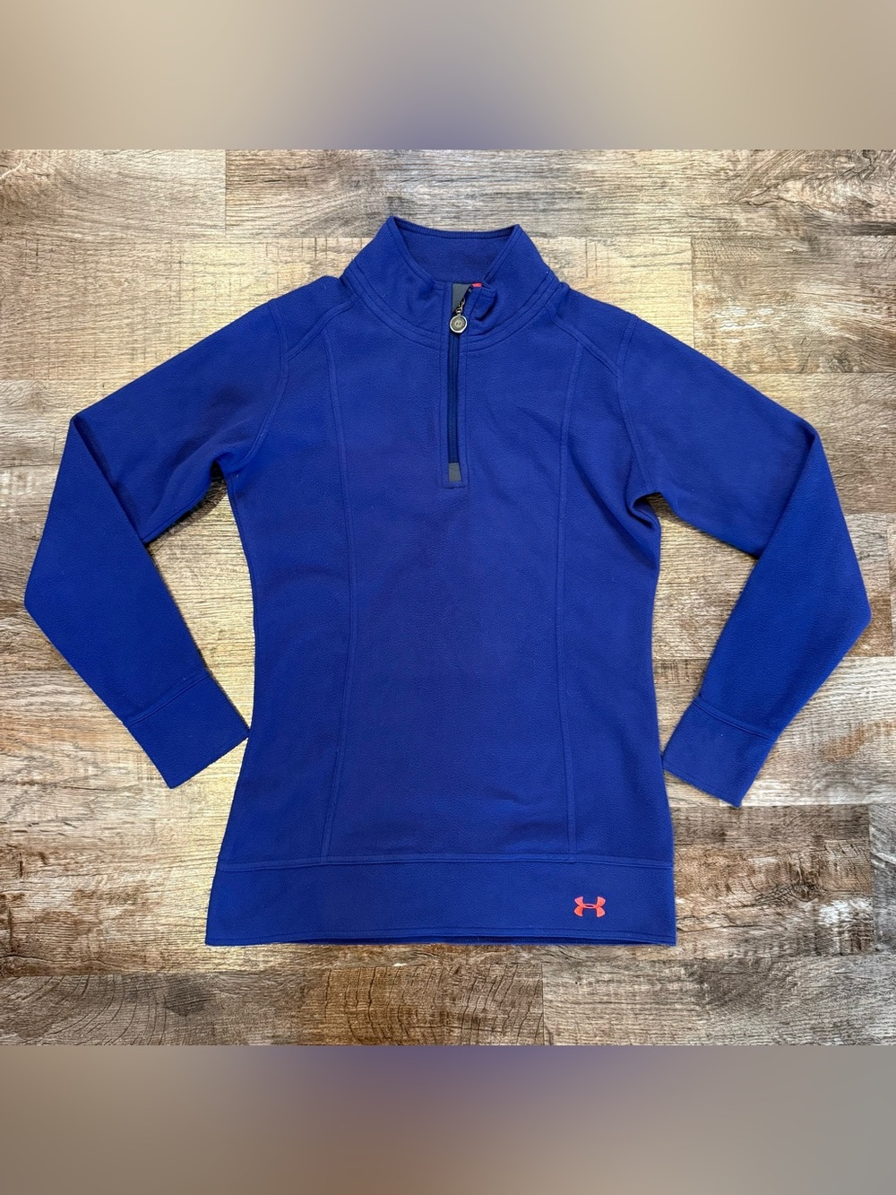 Under Armour Women’s Semi-fitted Fleece Quarter Zip Infrared Cold Gear Small